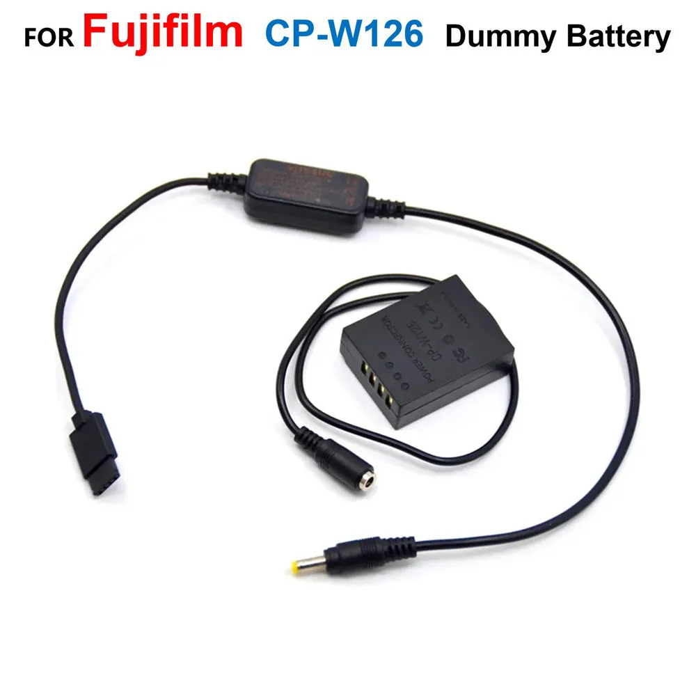 

CP-W126 NP-W126 Fake Battery +Adapter Cable For DJI Ronin-S To Supply Power For Fujifilm X-A2 X-T10 X-E2S X-Pro2 X-T20 XT1 X-A3