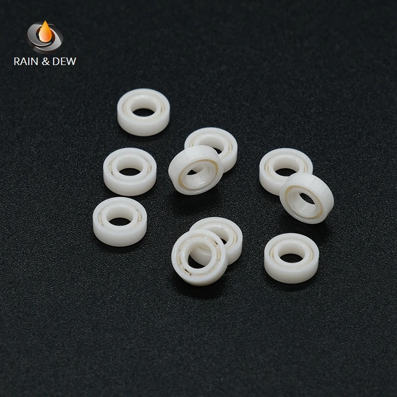 4x7x2.5 MR74 Full Ceramic Bearing ABEC-9 ZrO2 Sealed Ball Bearing 1Pcs