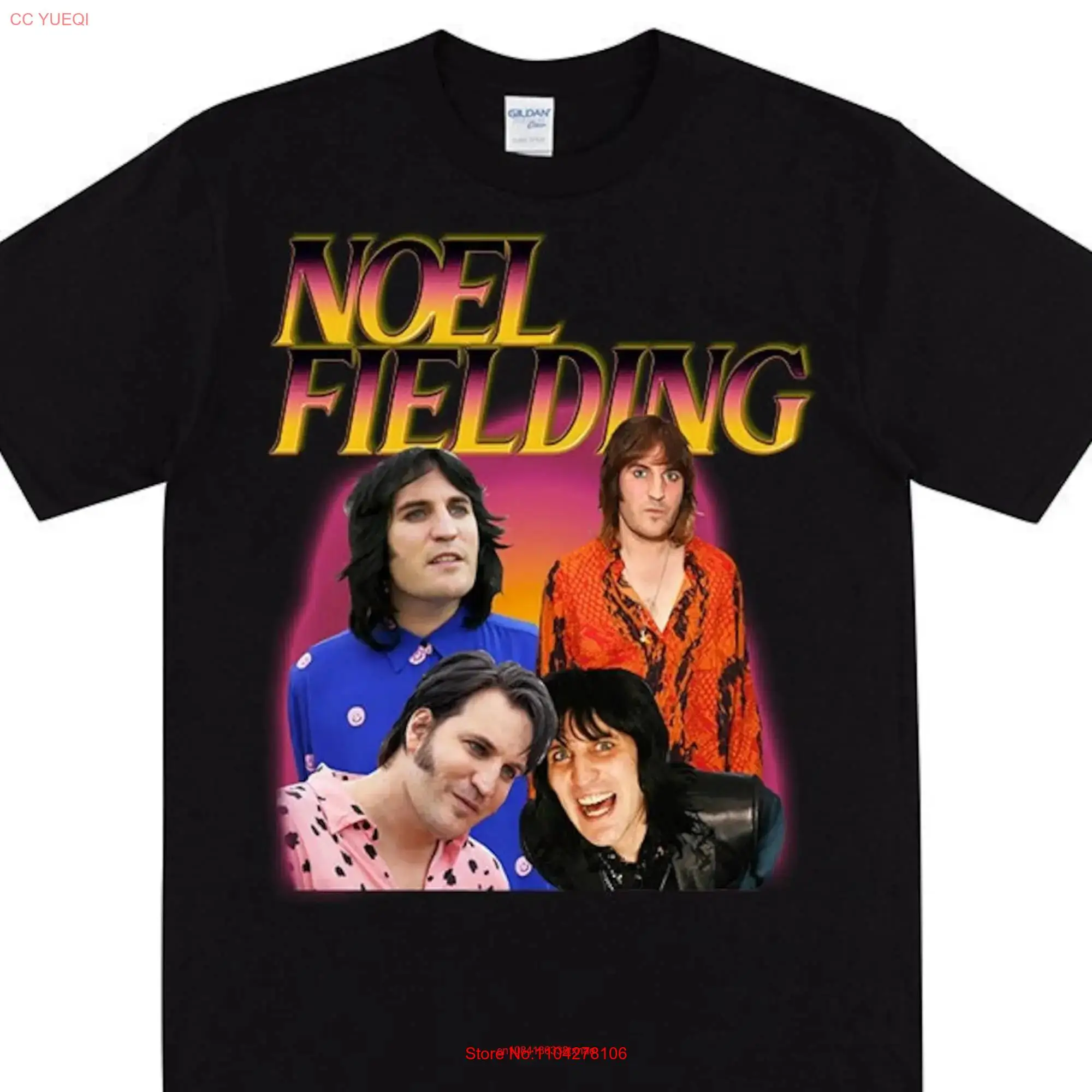 NOEL FIELDING Homage T shirt Funny Goth Style Birthday Present For Women GBBO Inspired By Baking long or short sleeves