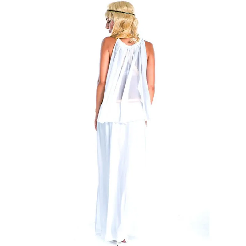 

Halloween Greek Goddess Adult Costume Role Play Arab Court Women's Traditional Ethnic Stage Performance Clothing