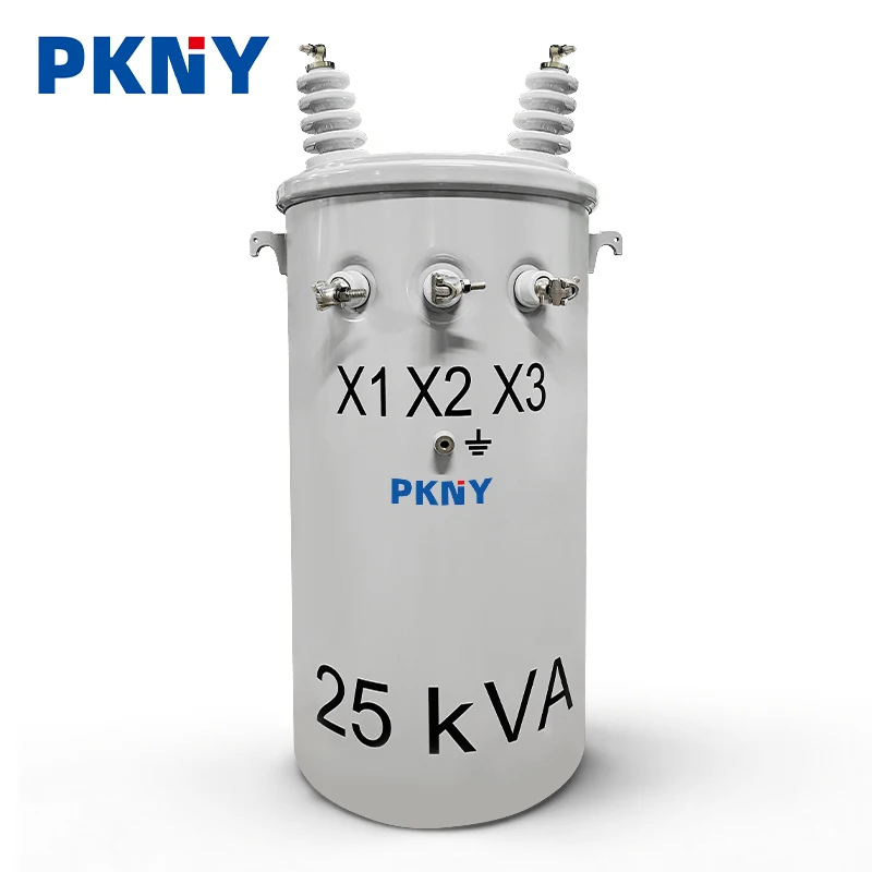 

10kva 25kva 7620v Oil Immersed Type Single Phase Pole-mounted Transformer Price