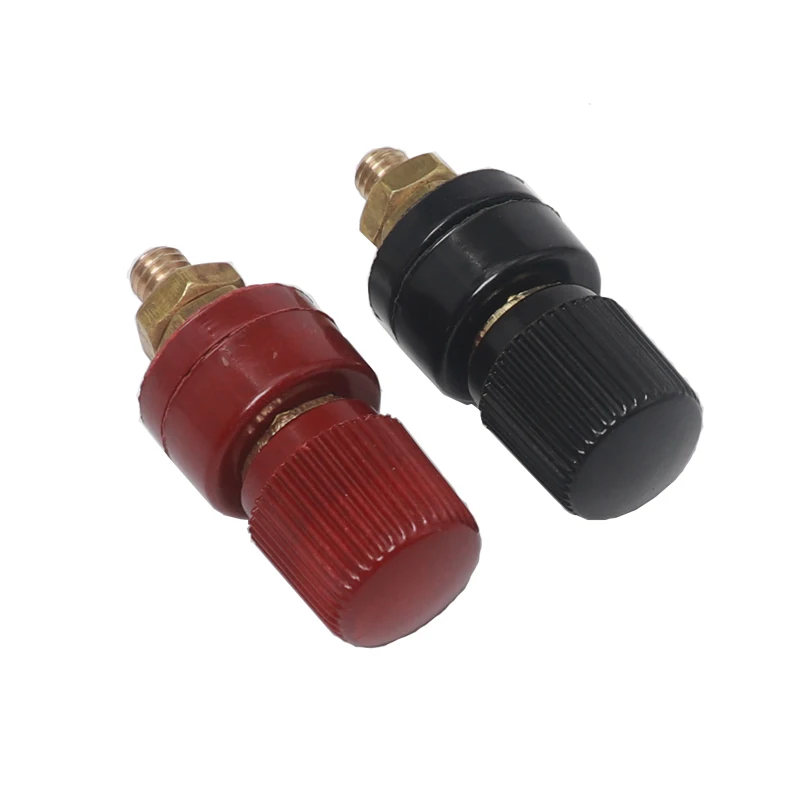 【3-1PCS】Car 6mm Brass Stud Premium Remote Battery Power Junction Post Connector Replacement Terminal Kit Car Accessories