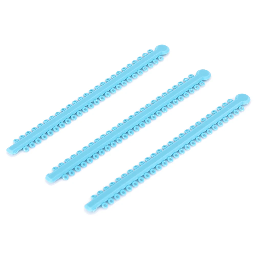 AZDENTDental Kieferorthopädische Elastische Ligatur Krawatten Bands für Klammern Hosenträger Latex Frei Elastische Ringe 1Pack = 1000PCS/20sticks