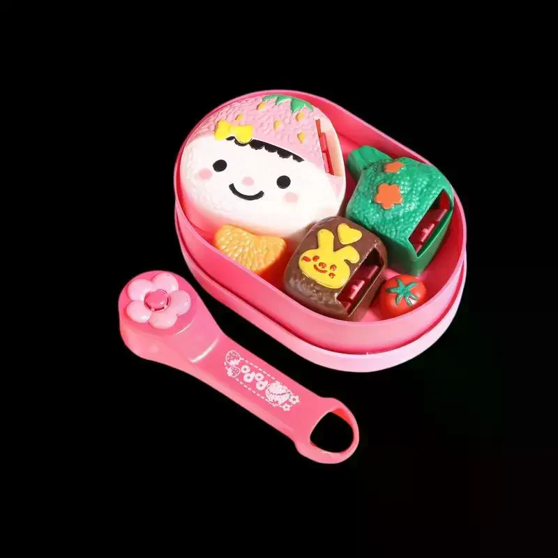 Delightful Bento Jelly Pudding Toy Kit, Simulation Food Feeding, Mini Kitchen Game for Dollhouse and Pretend Play