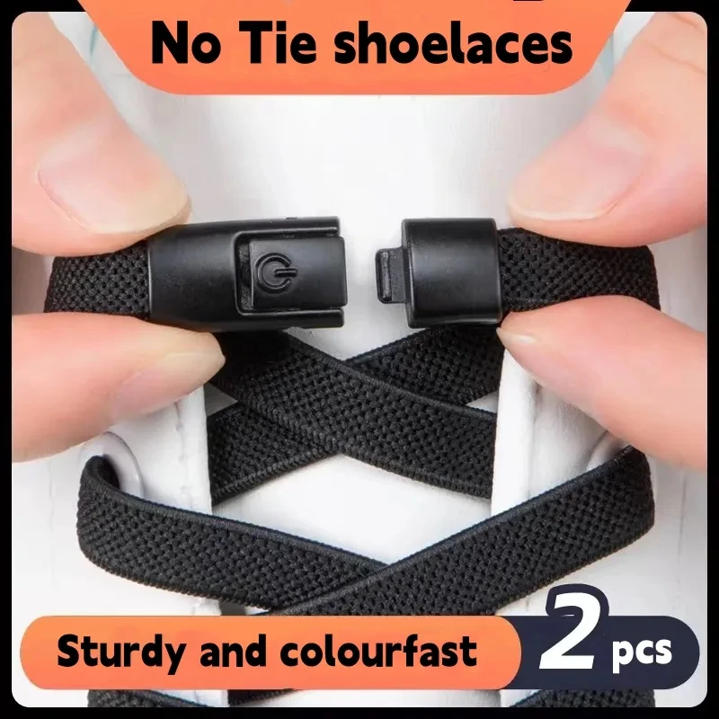 NewPressLockShoelacesWithouttiesGradientFlatsElasticLacesSneakersKidsAdultNoTieShoelacesforShoesAccessories-AliExpress322
