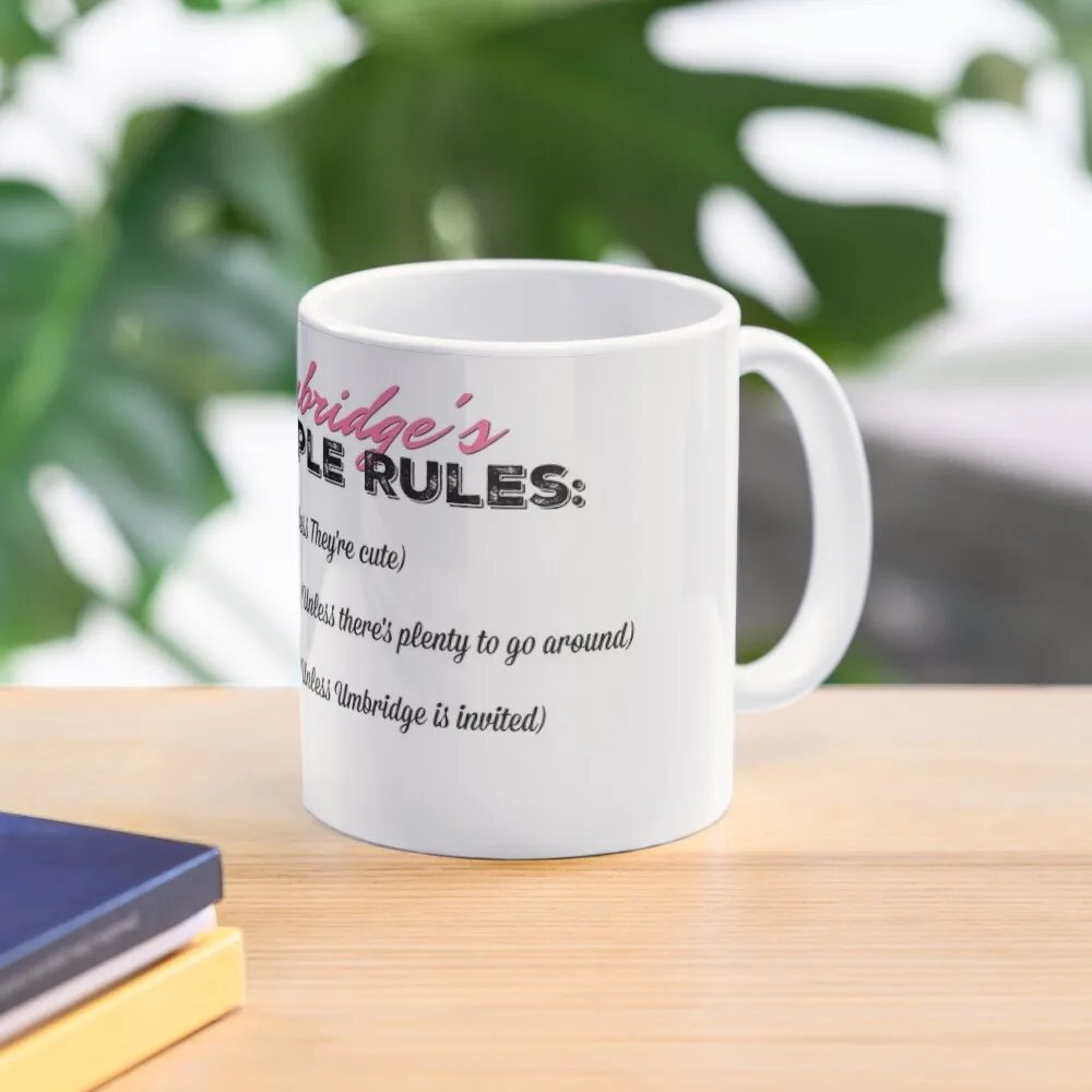 

Mama Umbridge's Three Simple Rules Coffee Mug Glass Cup Beer Cup