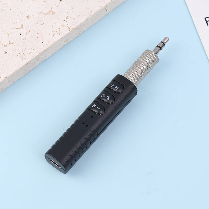Mini Draadloze Bluetooth 5.0 Ontvanger 3.5Mm Auto Bluetooth Zender Adapter Geschikt Voor Auto Muziek/Audio/Hoofdtelefoon Ontvanger