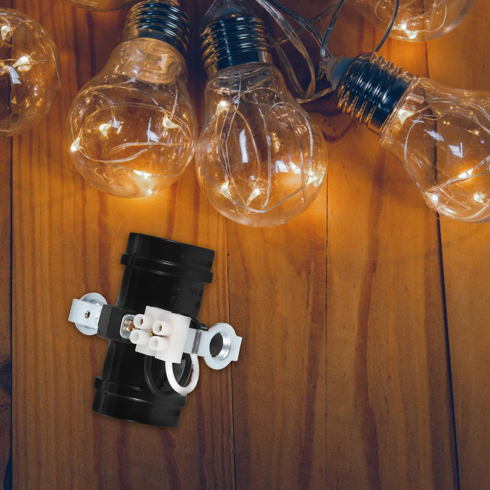 E27 홀더 라이트 소켓 베이스 데스크 히트 램프 전구 홀더 교체용 멀티헤드 디자인 내구성 있는 배선 램프 수리용품