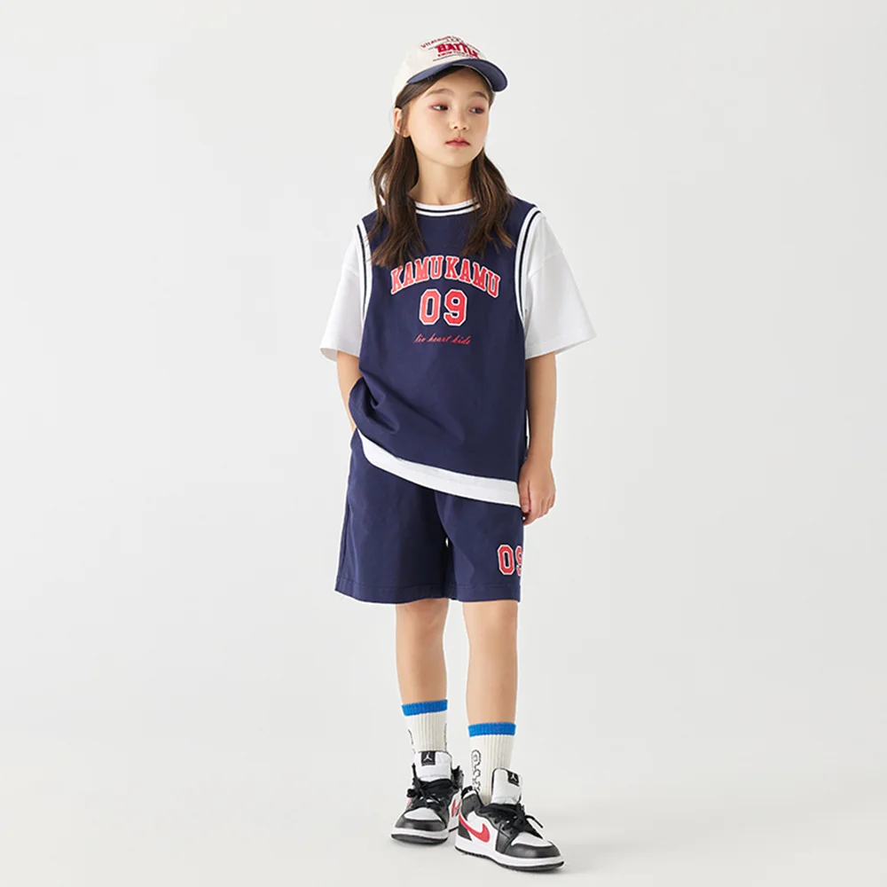 "ملابس KAMUKAMU 09 للأطفال متعددة الألوان — صيف 2025 يجب اقتناؤها! تصميم خفيف الوزن وخطوط عصرية لراحة رائعة!" #3