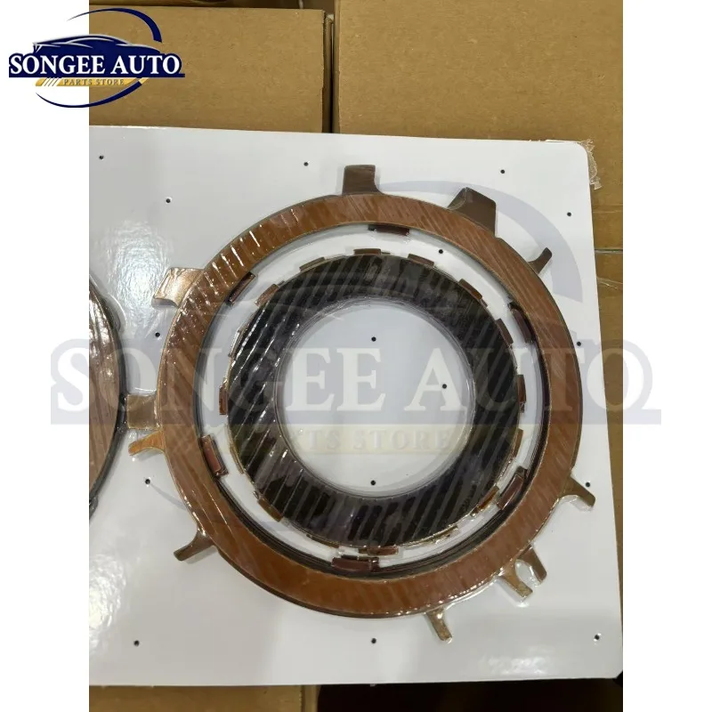New AL4 DPO 1.6L Automatic Transmission Friction Plate Kit For SAMAND Peugeot 307 Citroen Renaul Transmission Drivetrain