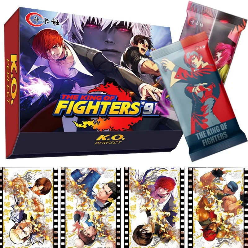 Fighting Games King Of Fighters Cards Game Characters Periphery Paper Kids Toys Fantasy Girls Boys Collection Christmas Gifts