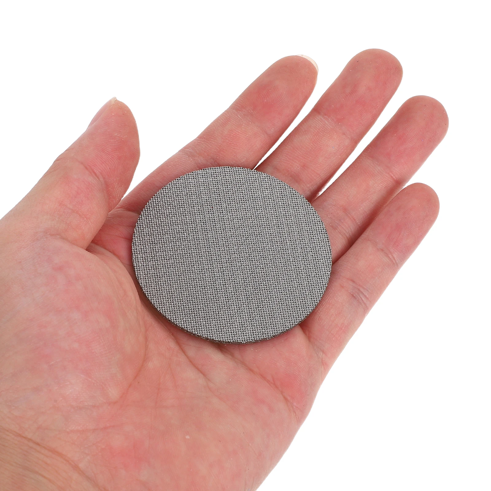 

4Pcs Espresso Puck Screen Metal Coffee Filter Reusable Stainless Steel 53.5mm Portafilter Basket Mesh Coffee Accessories