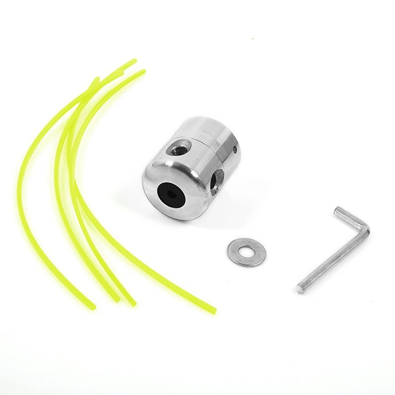 Universal Aluminum Trimmer Head with Four Trimmer Lines for Brush Cutter Grass Trimmer