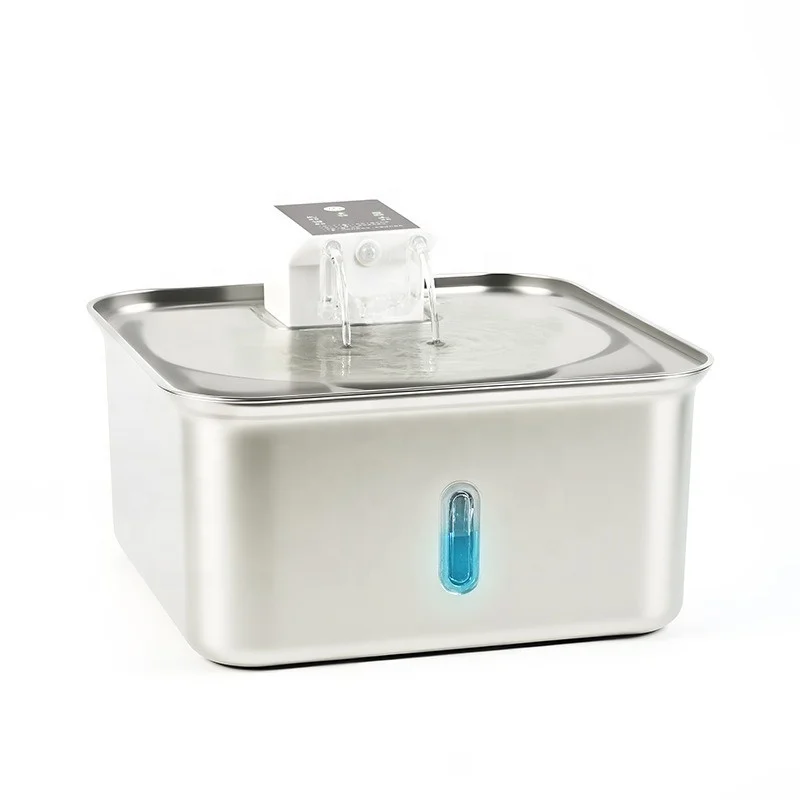 

304 Stainless Steel Pet Water Dispenser Large Capacity Pet Automatic Water Dispenser for Dogs and Cats