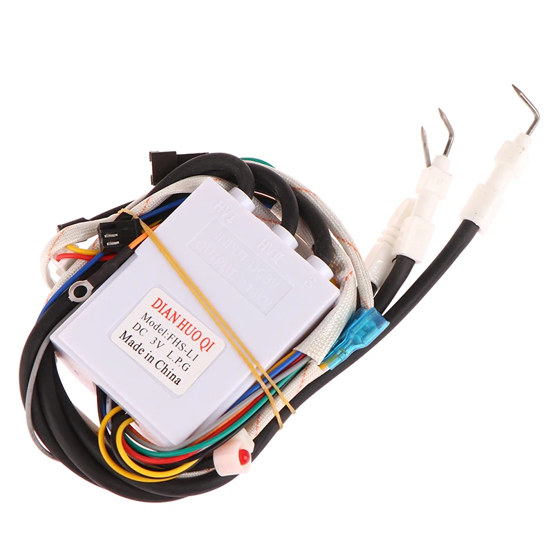 Imagem -02 - Fogão a Gás de Ignição Dupla Universal com Controle de Temperatura Igniter de Pulso Total 14 Fios dc 3v 1pc