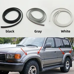 1.5M Car Fender Wheel Arches Surround Beading Rubber Sealing Strip For Toyota Land Cruiser LC80 4500 1991-1997 Prado LC95 3400