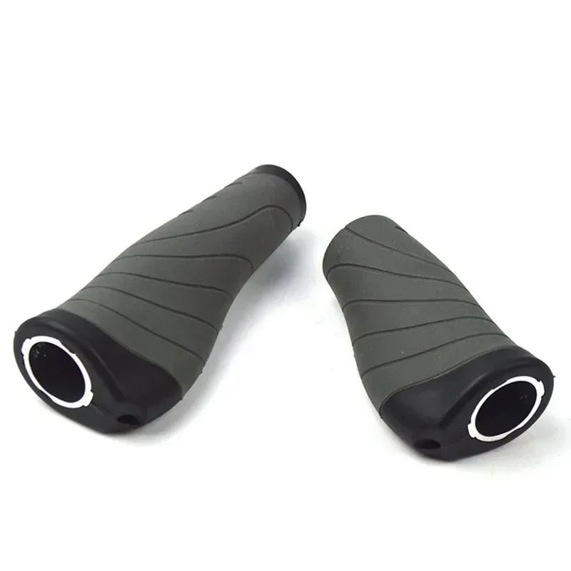 

1 Pair Bicycle Bike Long Short Lock Handlebar Grips Shift Handle Cover Sleeve With Locking Plugs Anti Slip Rubber