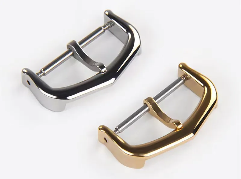 No Logo Watch buckle accessories for 316 stainless steel belt pin buckle 12 14 16 18mm h