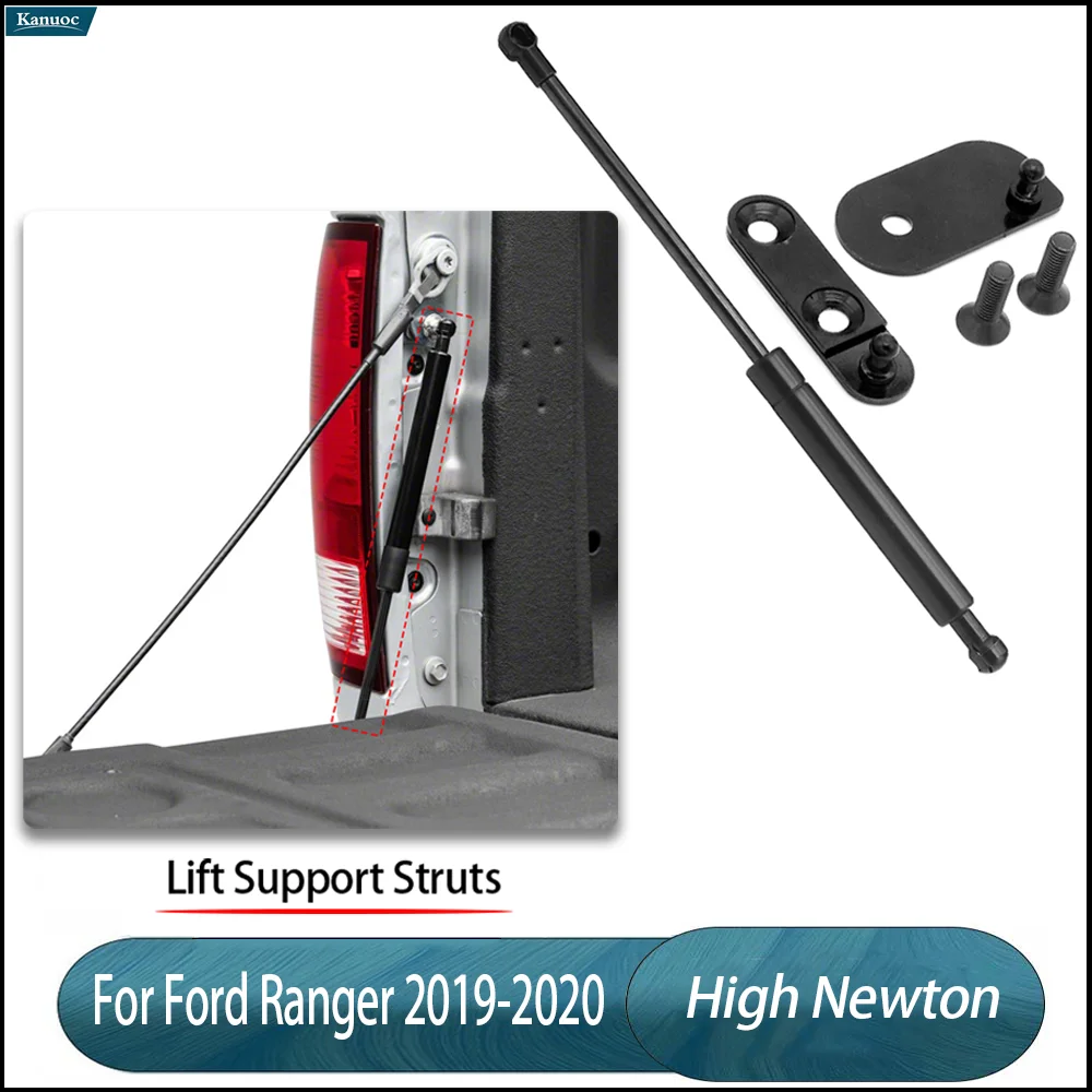 Para Ford Ranger XL XLT Lariat 2019-2020, 2 Piezas, Amortiguadores de Gas para Puerta Trasera, Soporte de Elevación para Maletero, Kit de Repuesto