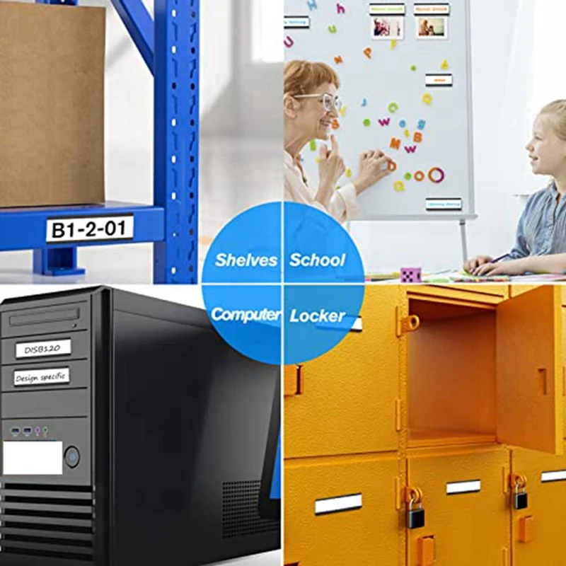 30 Pack Black Label Holder Magnetic Label Holders 1 X 3 In With Magnets Magnetic Name Tags Tool Box Labels For Metal Whiteboard