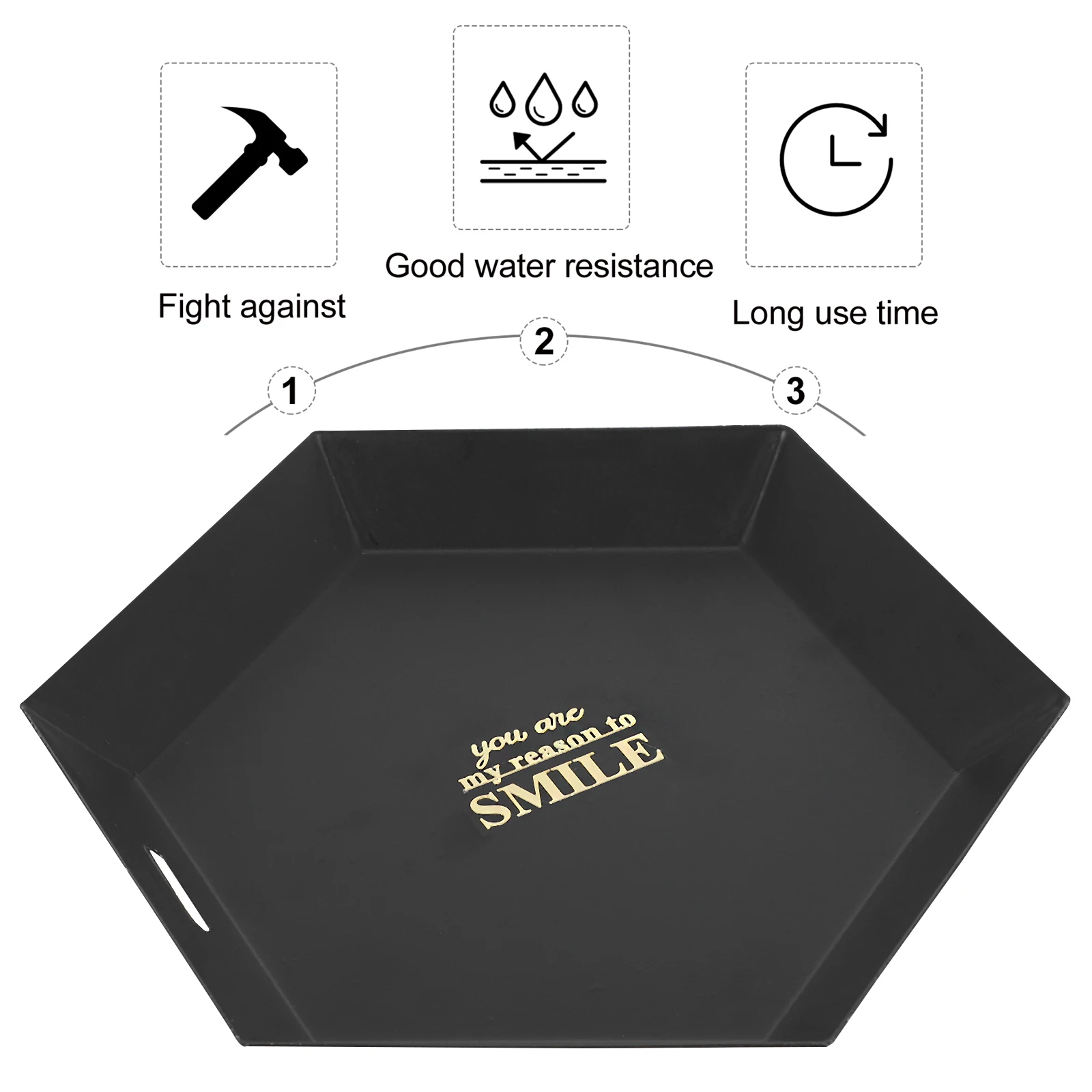 

Stylish Photography Tray Jewelry Storage Holder Desktop Organizer Decorative Case Bedroom Makeup Living Room Gift Tray