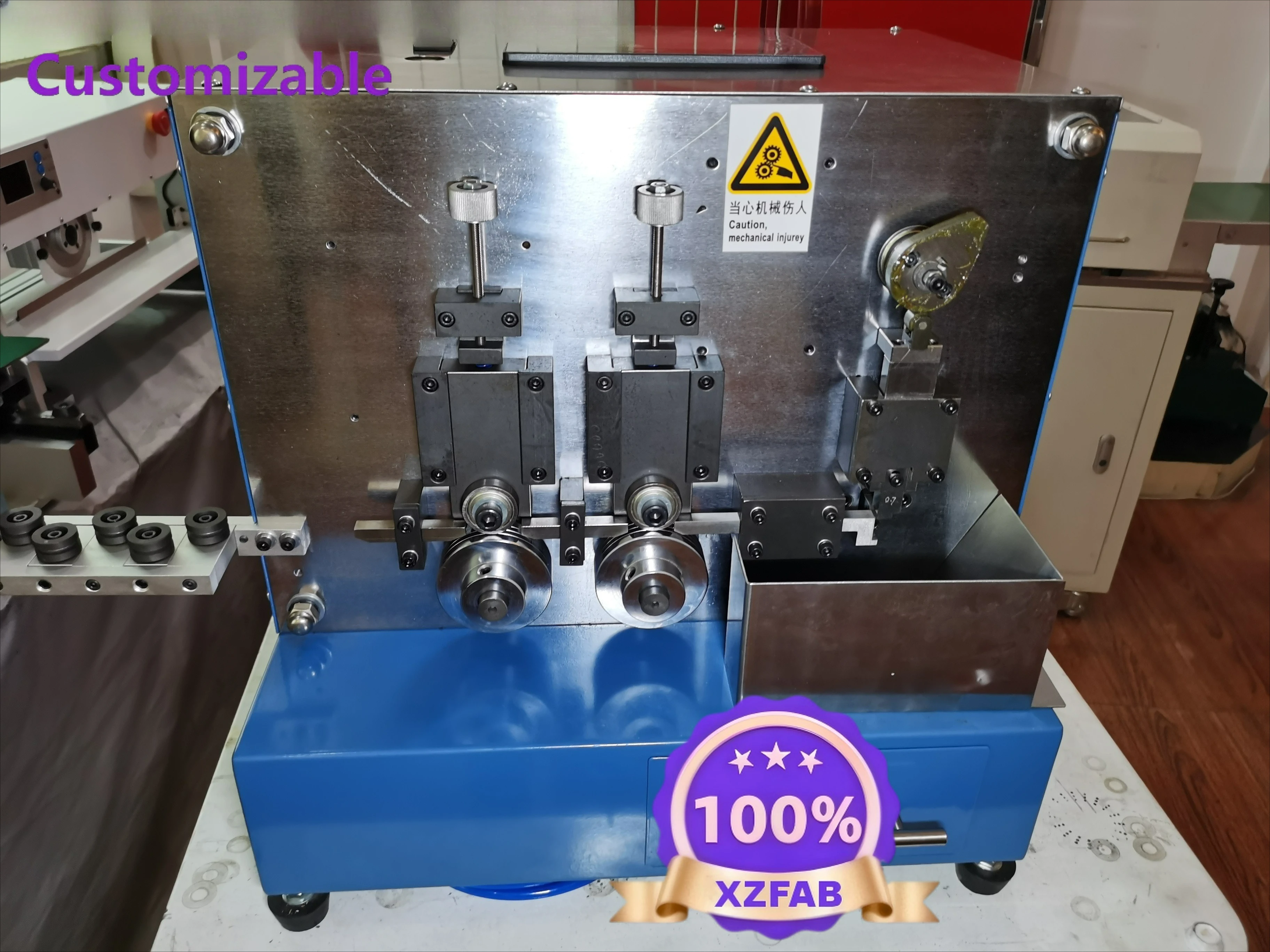 Customizable transformer foot bending machine