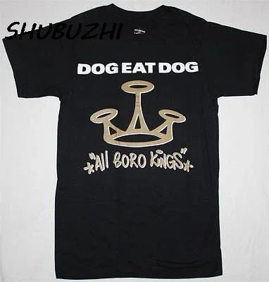 new arrvied summer men cool t shirt DOG EAT DOG ALL BORO KINGS NEW MEN BLACK T-SHIRT fashion hip-hop tee shirt short sleeve