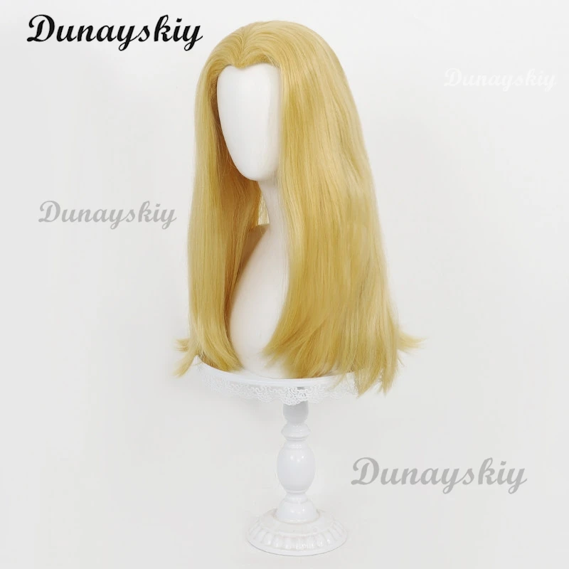 Eisen Cosplay Set Long Wig Axe Free Wig Cap Frieren Beyond Journey's End Heat Resistant Hair view 4