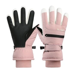 Children Winter Waterproof Gloves Warm Snow Gloves Boys Girls Ski Gloves Running Hiking Riding Snowboarding Mittens