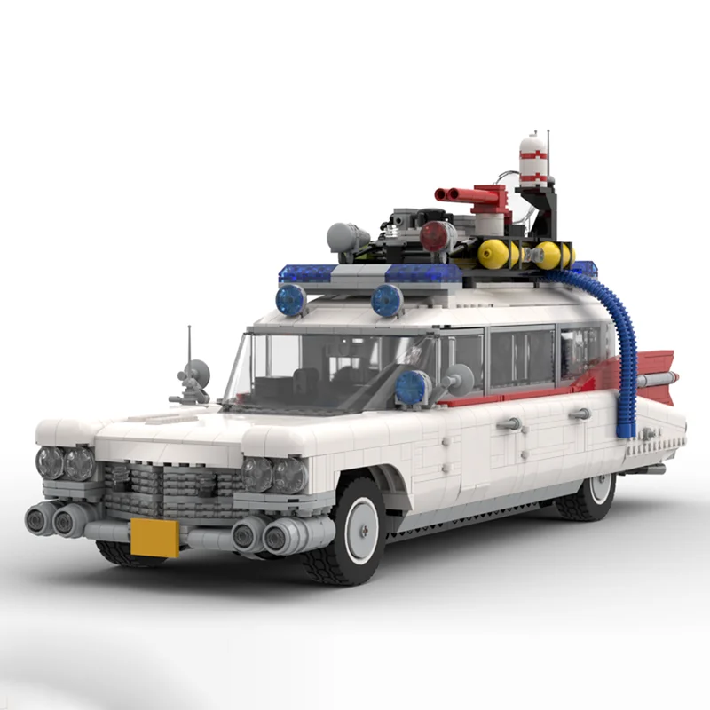 

Ecto-1 classic movies MOD Speed Champion Classic Car Model Sports Car Racing Children's Toy Gift Technology Building Blocks