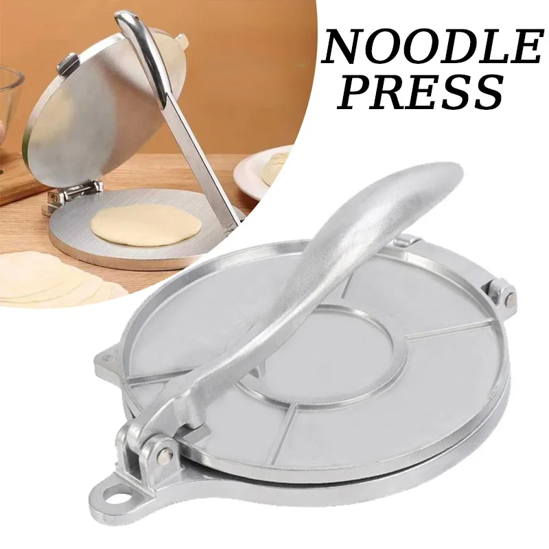 

1pc Tortilla Press Maker Aluminium Alloy Manual Corn Tortillas Dough Pressing Tools Kitchen Bakeware Cooking Accessories