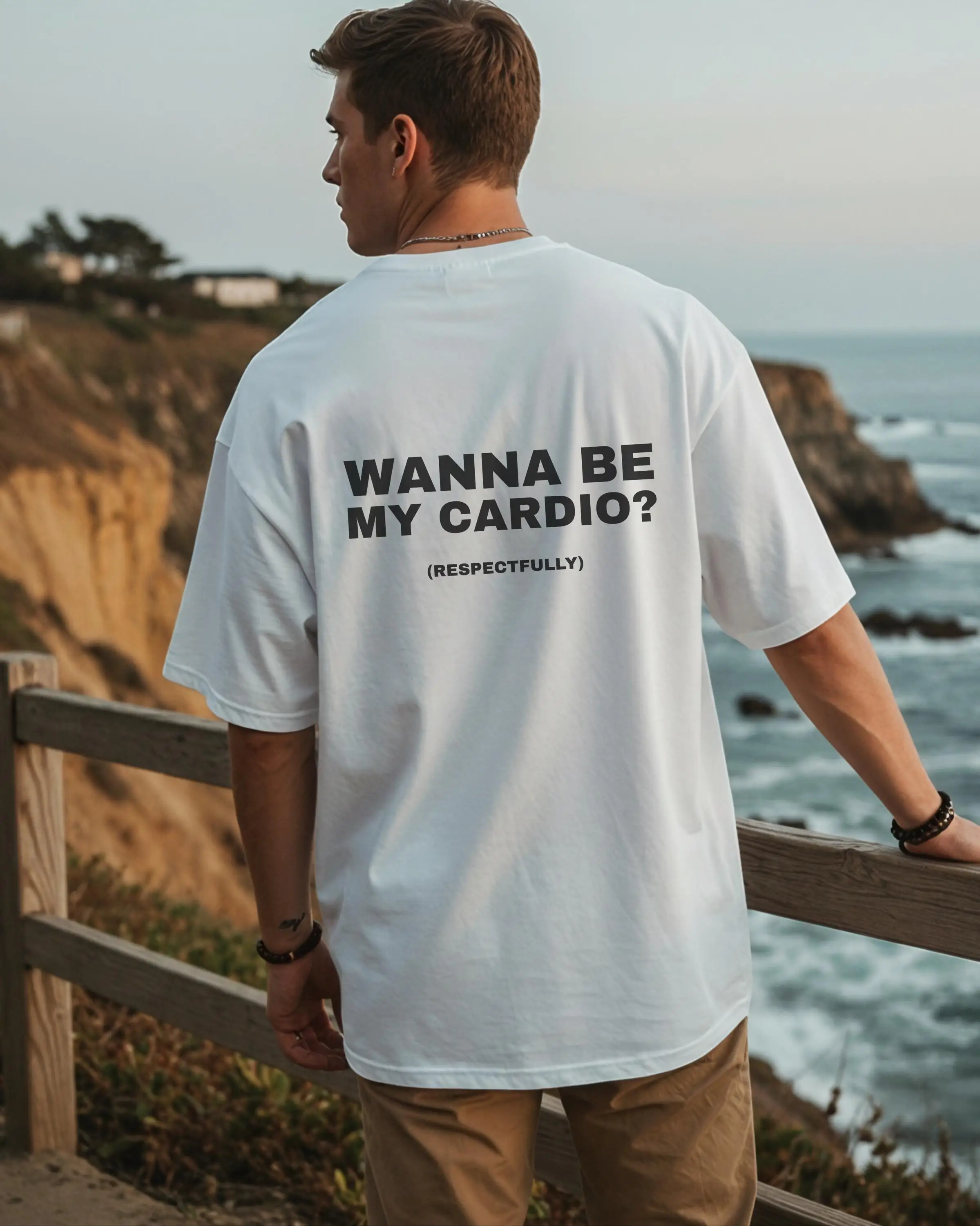 Wanna Be My Cardio Shirt Funny Gym Shirt Fitness TShirt for Men Respectfully Workout Tee Gym Pick Up Line Shirt Valentine Tee
