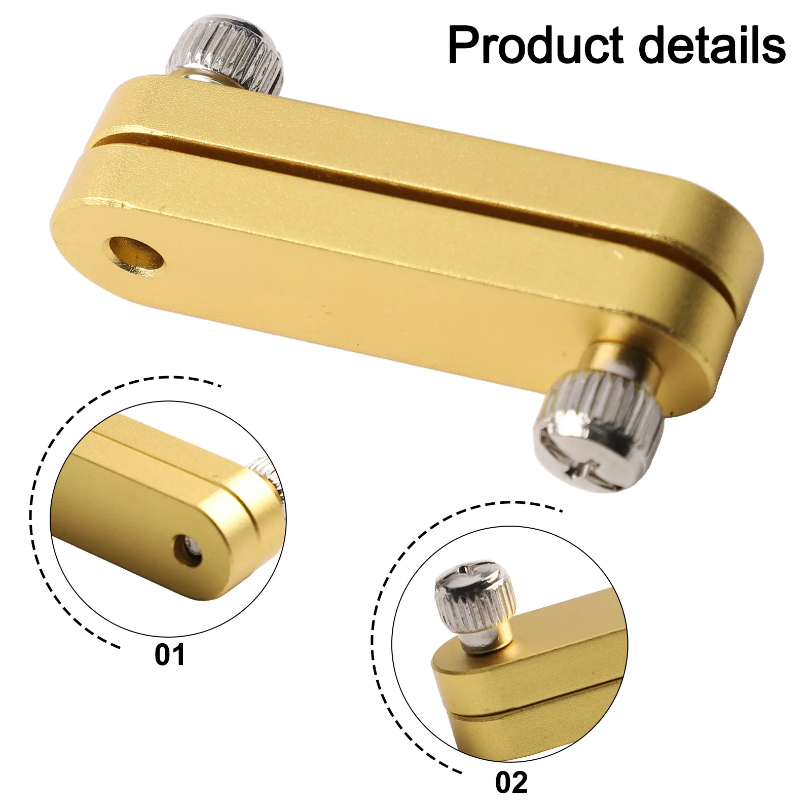 Carpentry Tool Ruler Positioning Block Versatile Use Accurate Measurements Aluminum Alloy Material Convenient Angle Measurement