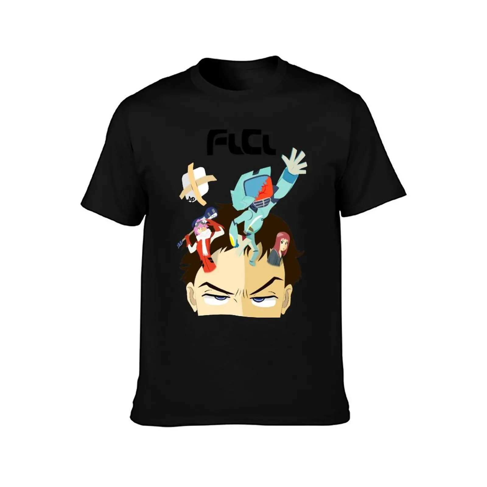 FLCL - Overflowing T-Shirt Festive Simple T-Shirt