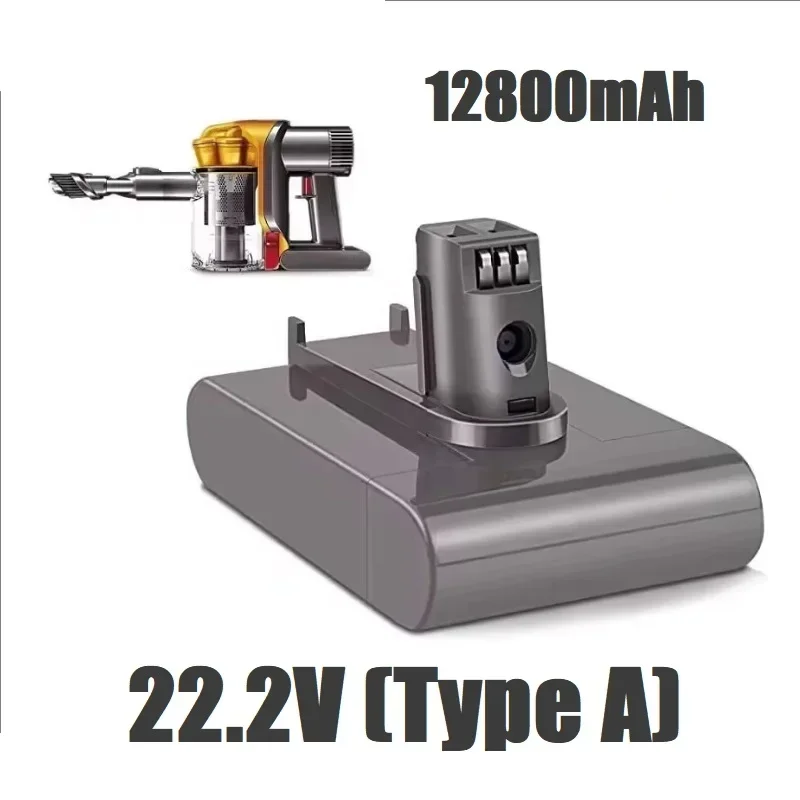 Image of Upgrade 128000mAh 22.2V Li-Ion Akku für Dyson DC31 DC34 DC35 DC44 DC45 Animal Staubsauger, kompatibel mit 917083-01 Typ A, lange Laufzeit, mehrschichtiger Sicherheitsschutz.