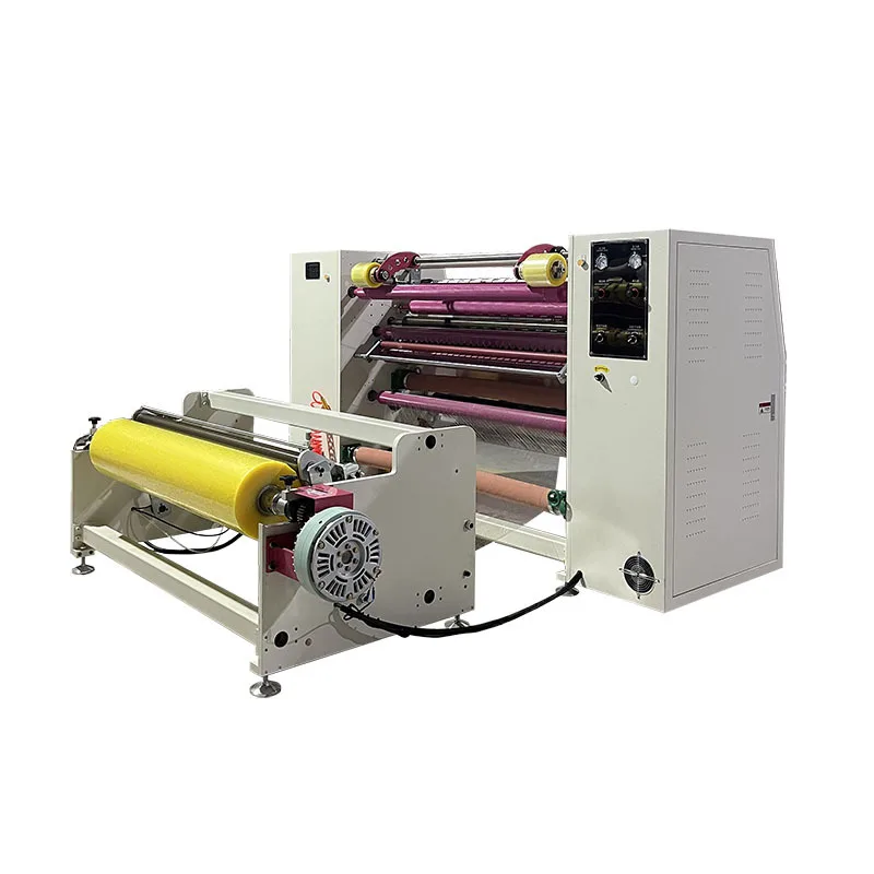 Split high-speed slitting machine hot melt adhesive hot pressing machine