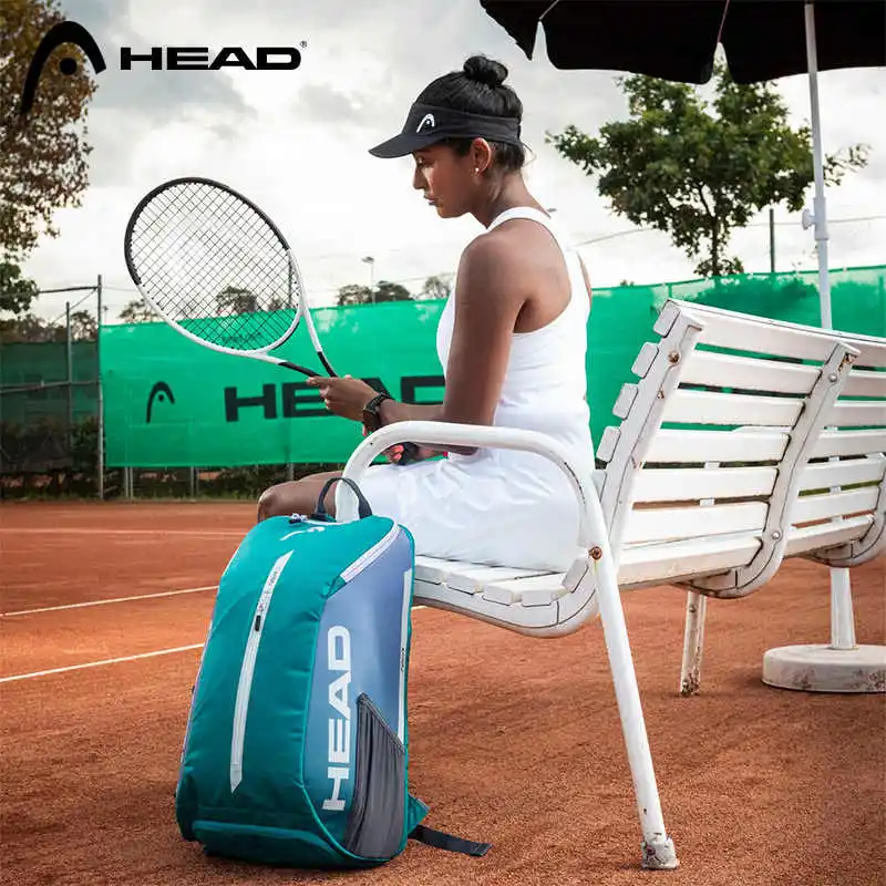 HEAD TOUR Series Original Tennis Backpack 1-2Pack Head Tennis Racket Bag Padel Beach Tennis Shoulder Bag Racquet Tennis Bag