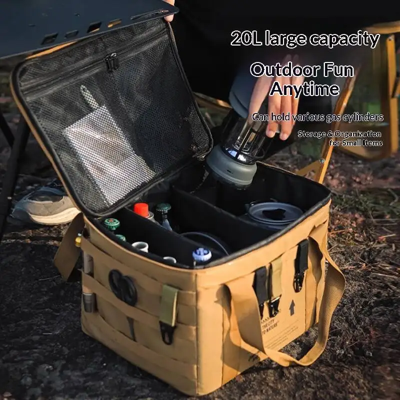 Large Capacity Tactical Hand Large Capacity Tactical Storage Sports Messenger Casual Shoulder Cycling Bag Can Cooler Lunch Bag