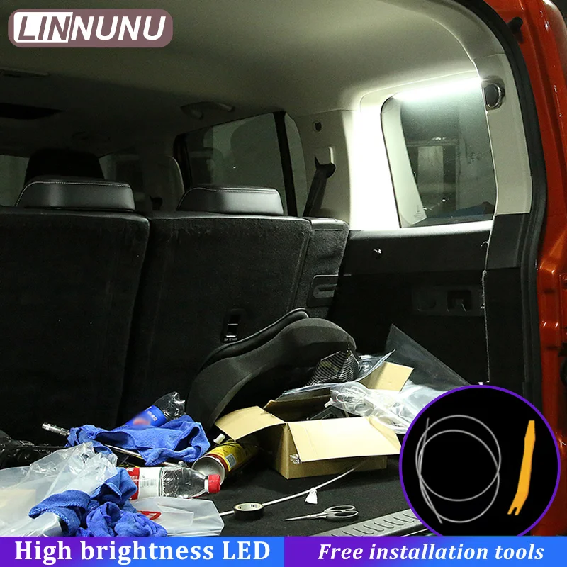 LINNUNU For Great Wall GWM TANK 300 2025 Car trunk Light Modification Trunk Side Window Lighting LED Light Interior Accessories