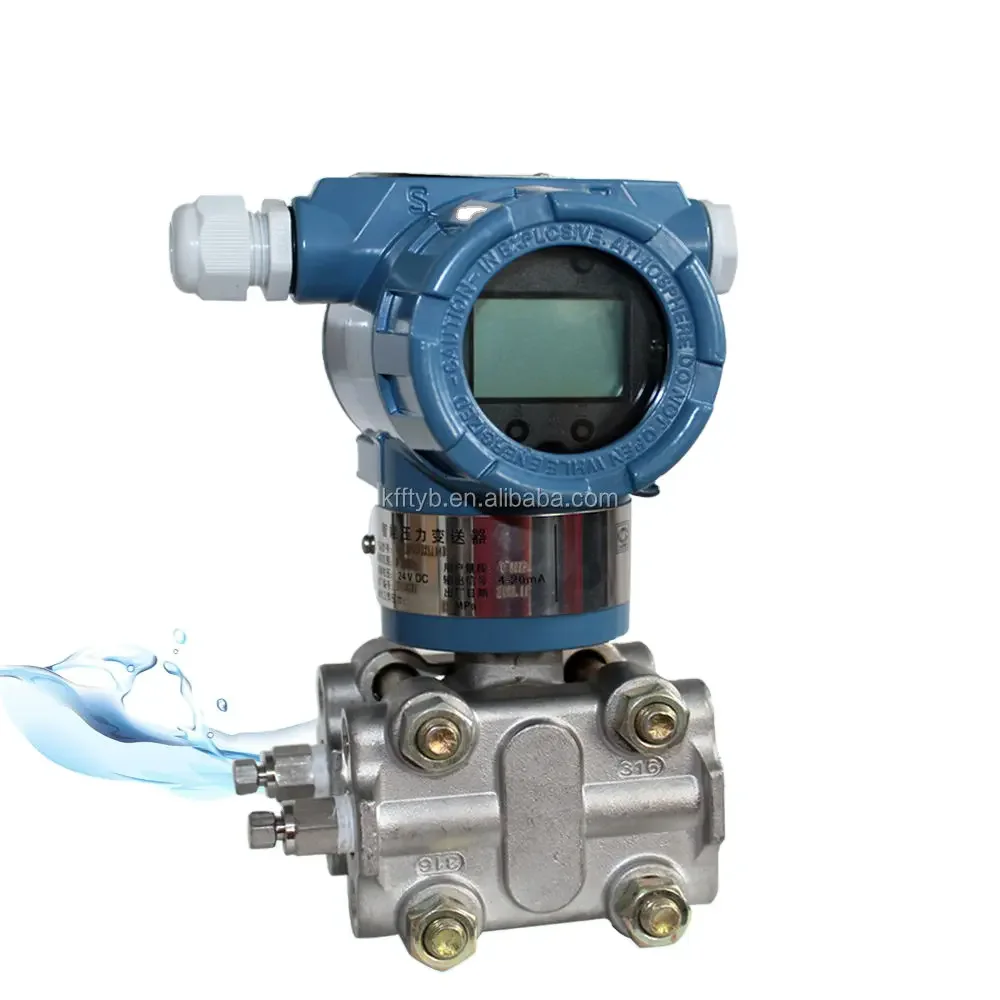 Best-Selling High Stability 304/316 Stainless Steel Flange Type Intelligent Differential Pressure Transmitter