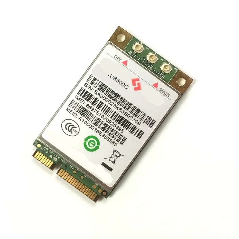 

U8300C 4G Wireless LTE Module DD-LTE TDD-LTE TD-SCDMA EDGE GPRS GSM Support GPS 100Mbps DL 50Mbps UL U8300C