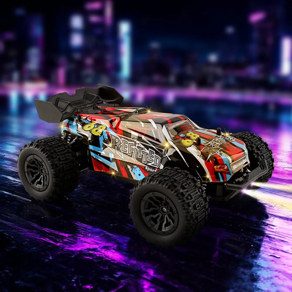

High Speed Climbing Off-road Cars Off Road Rechargeable Remote Control Car Model With lights Fun Design RC Drift Vehicle Model