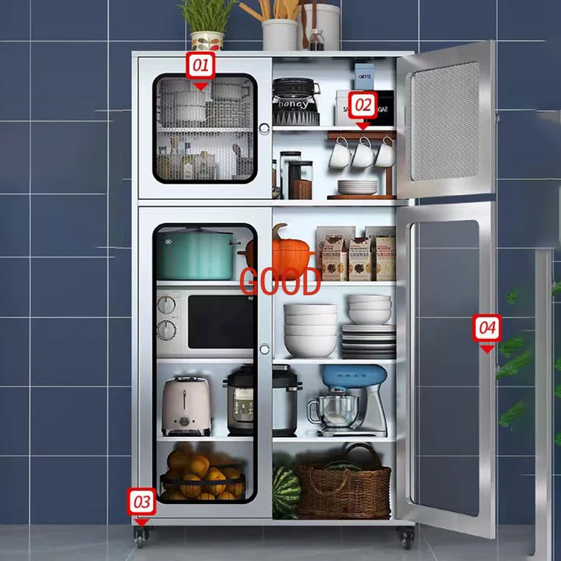 Скандинавская Буфетная мебель, Буфетная мебель, Кухонное хранилище, полка для гостиной, столовой, передвижная Полка для кухни