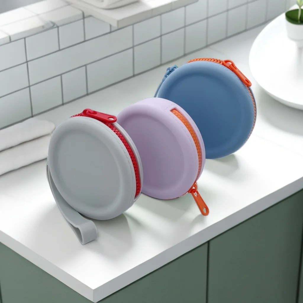 Poudres d\'entraînement anxieuses pour chiens avec lanière et crochet, alimentation en silicone portable, sac de rangement pour la marche en plein air