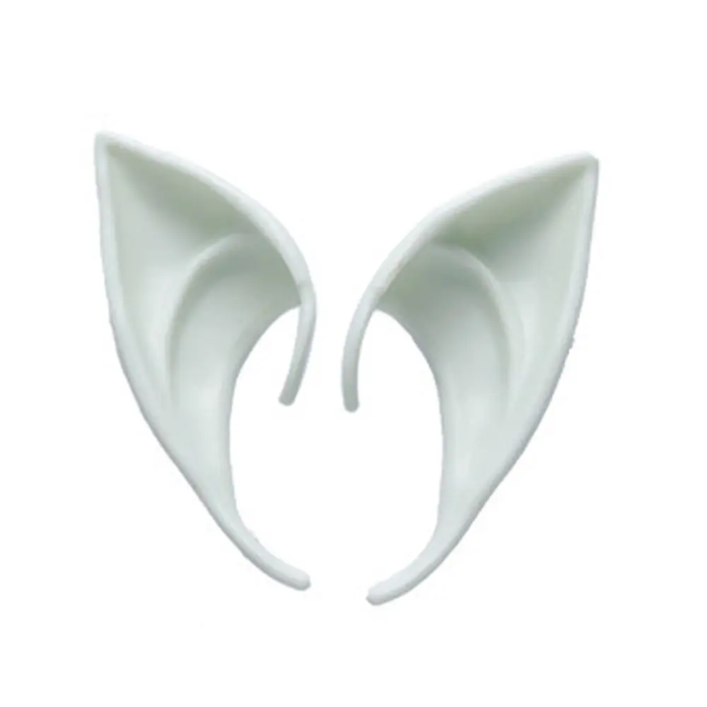 Jouets cadeau décor de noël pour femmes, accessoires de fête de bal, oreilles d'ange, décoration d'halloween, accessoires de Costume Cosplay, oreilles d'elfe en Latex