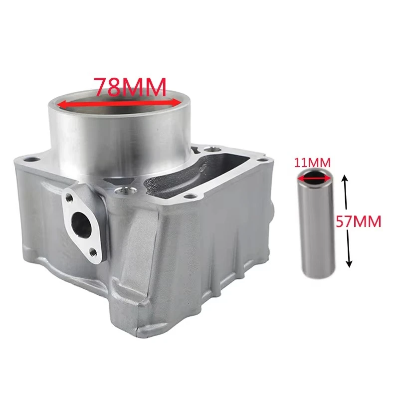 

Motorcycle Accesorios Cylinder Kit Suitable For Vortx 300 Vortx 300r E03010083 With 78mm Big Bore For Italika Engine Parts