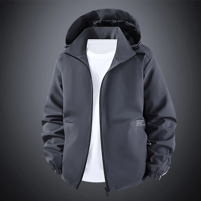 Spring and Autumn Outdoor Running Sports Fashion Casual Jacket Waterproof Breathable Couple Trendy Versatile Stormtrooper