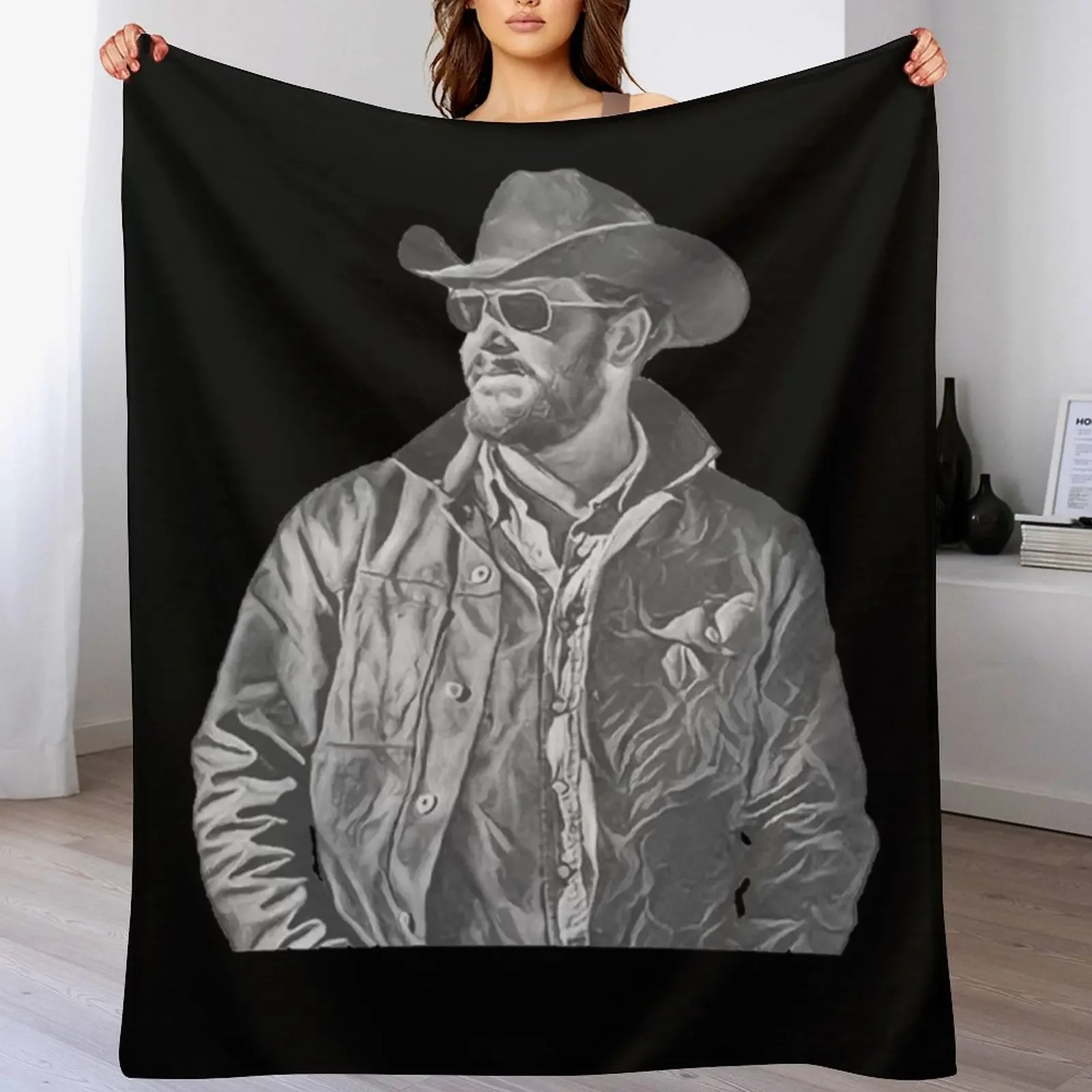 

Rip Wheeler Classic Throw Blanket Soft Plush Blanket as Housewarming Gift