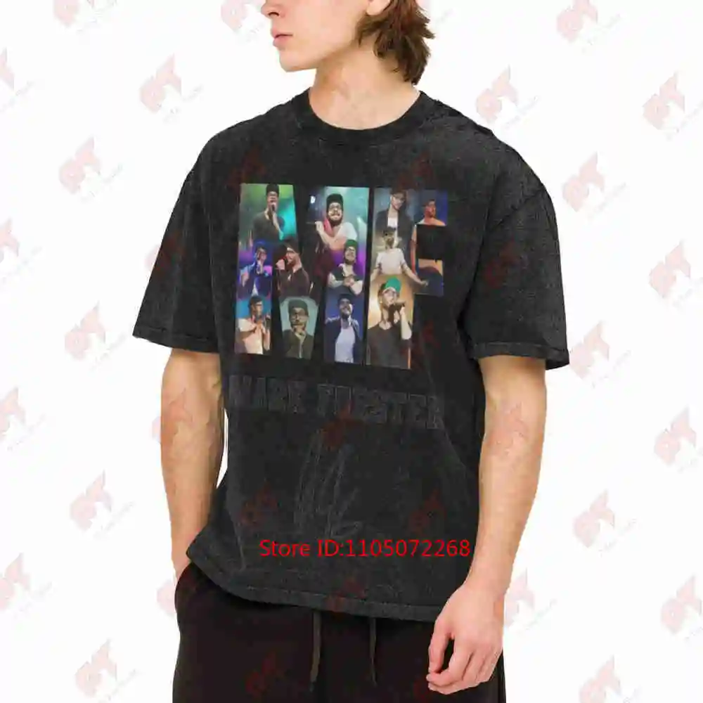 Mark Forster MF Vintage Washed Tee Pure Cotton T-Shirt