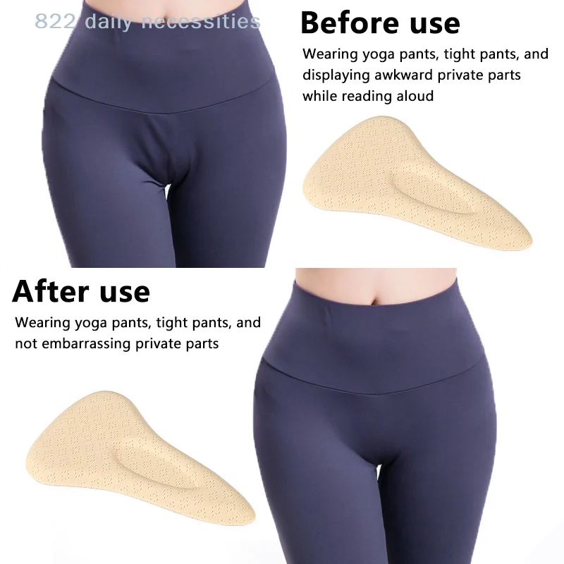 1 Pcs Invisible Camel Toe Concealer Pad Soft Reusable Sponge for Women's Leggings Swimwear Activewear Yoga - Traceless Cover Pad
